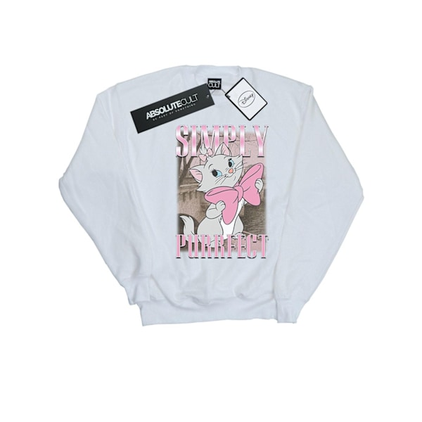 Disney Aristocats Marie Simply Purrfect Homage Sweatshirt för män White 3XL