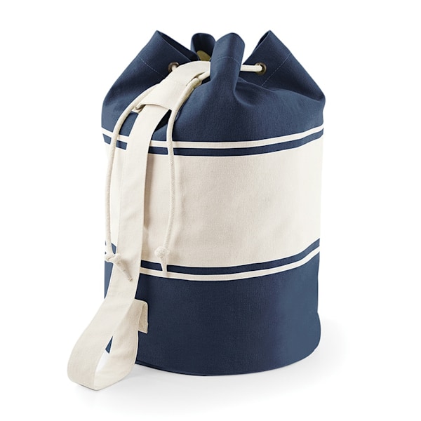 Quadra Canvas Duffelväskor - 30 Liter One Size Fransk Marinblå/Vit French Navy/Off White One Size