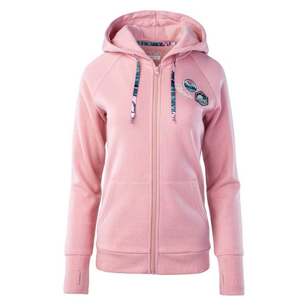 Elbrus Womens/Ladies Rivia II Full Zip Hoodie S Beidal Rose Beidal Rose S