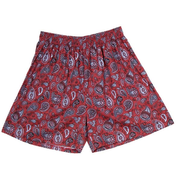 Keanu Pyjamas för män Henley Kort Pyjamas Set S Röd Red S
