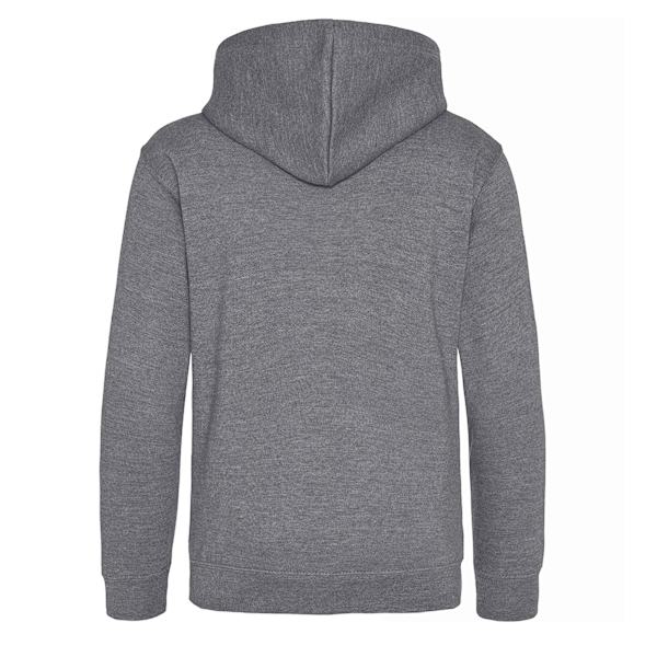 Awdis Barn Unisex Huvtröja / Hoodie / Skolkläder 3-4 År Charcoal 3-4 Years