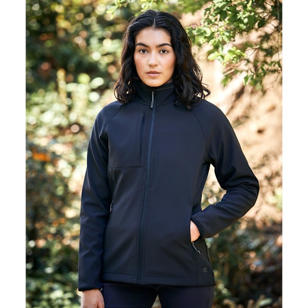 Craghoppers Womens/Ladies Expert Basecamp Soft Shell Jacket 8 U Dark Navy 8 UK