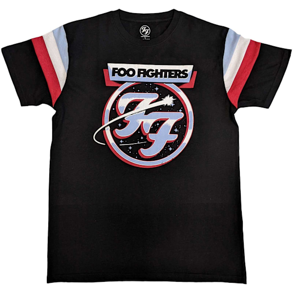 Foo Fighters Unisex Vuxen Tricolour Comet T-Shirt S Svart Black S