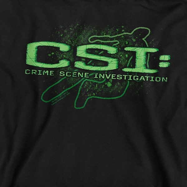CSI Unisex Vuxen Shadow Sketch Sweatshirt XL Svart Black XL