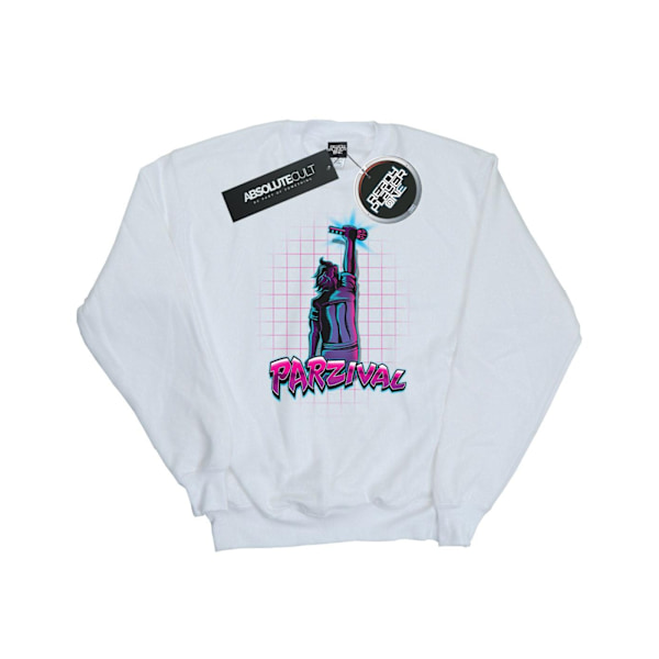 Ready Player One Dam/Kvinnor Parzival Key Sweatshirt L Vit White L