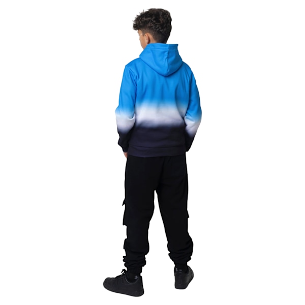 Hype Boys Changing Skies Fade Hoodie 11-12 år Blå/Vit/Marin Blue/White/Navy 11-12 Years