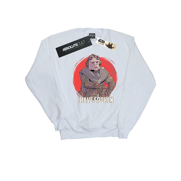 Star Wars Herr The Mandalorian I Have Spoken Sweatshirt S Vit White S