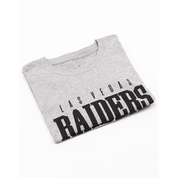 NFL Dam/Kvinnor Las Vegas Raiders T-Shirt M Grå/Svart Grey/Black M