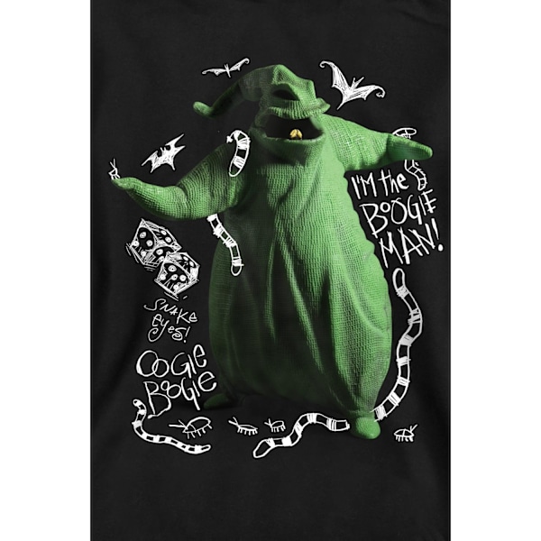 The Nightmare Before Christmas Unisex Vuxen Jag är Oogie Boogie Tröja Black L