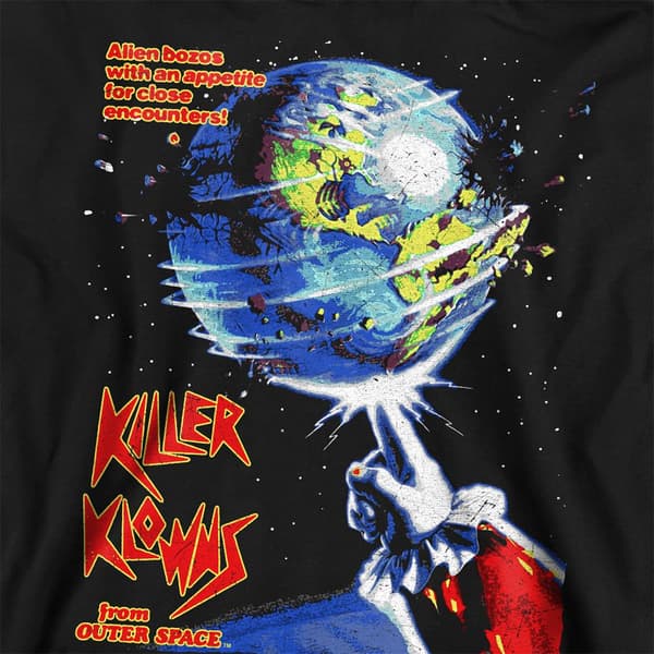 Killer Klowns From Outer Space Unisex Vuxen Invaders Sweatshirt Black M