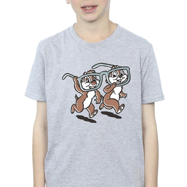 Disney Boys Chip ´n Dale Glasögon T-Shirt 3-4 År Sports Grey Sports Grey 3-4 Years