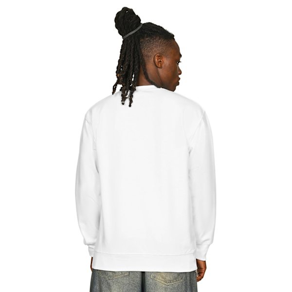 Casual Classics Herr Core Kammad Bomull Regular Sweatshirt M Vit White M