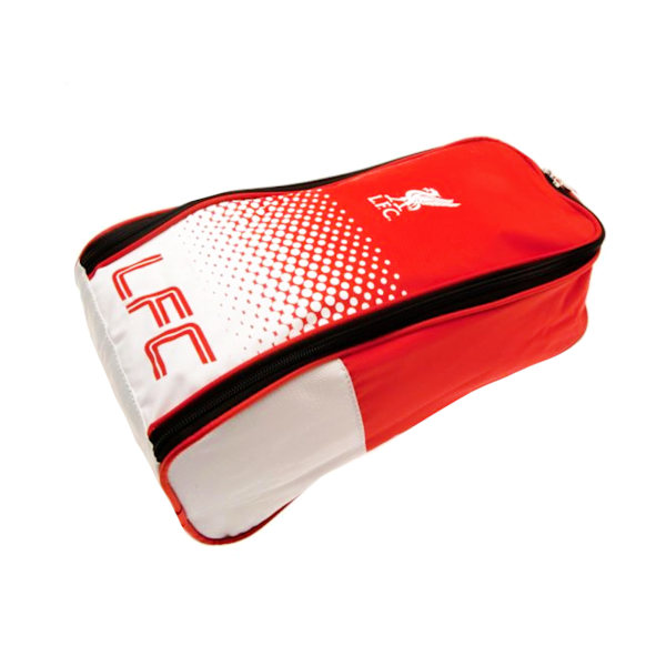 Liverpool FC Officiell Fotboll Fade Design Bootbag One Size Röd Red/White One Size