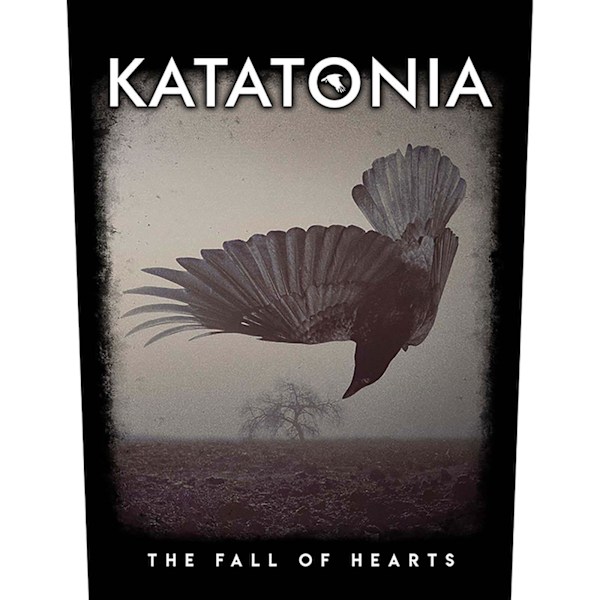 Katatonia The Fall Of Hearts Patch En Storlek Svart/Ljusgrå Black/Light Grey One Size