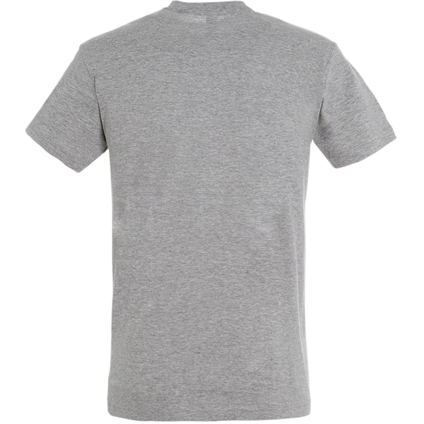 SOLS Regent Kortärmad T-shirt för män 4XL Gråmelerad Grey Marl 4XL