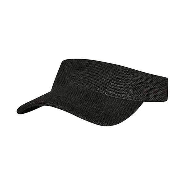 Flexfit Unisex Adult Bast Visor Cap One Size Svart Black One Size
