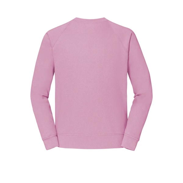 Fruit Of The Loom Mens Classic 80/20 Raglan Sweatshirt L Ljus Light Pink L