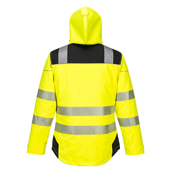 Portwest Herr PW3 Hi-Vis Vinterjacka 4XL Gul/Svart Yellow/Black 4XL