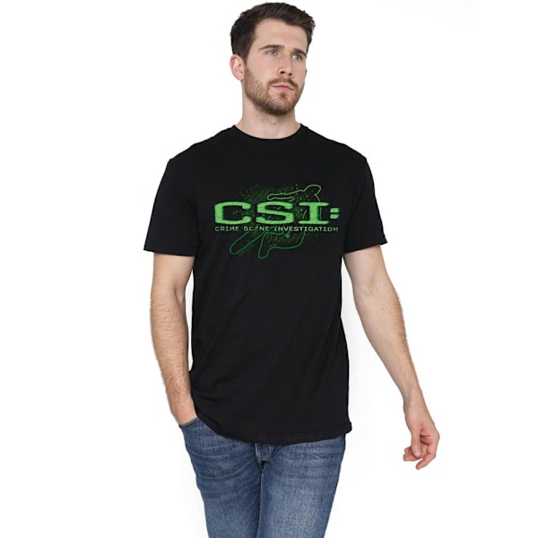 CSI Herr Shadow Sketch T-Shirt 3XL Svart Black 3XL