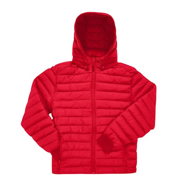 B&C Unisex Vuxen Reset Puffer Jacka L Röd Red L