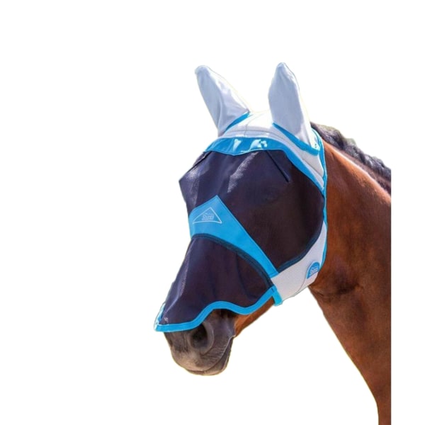 Shires Air Motion Horse Flugmask med öron & näsa Liten Pony Pi Pink Small Pony