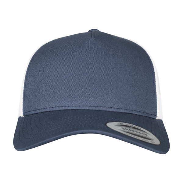 Flexfit Unisex Vuxen Tvåfärgad 5-Panel Truckerkeps En Storlek Marinblå Navy/White One Size