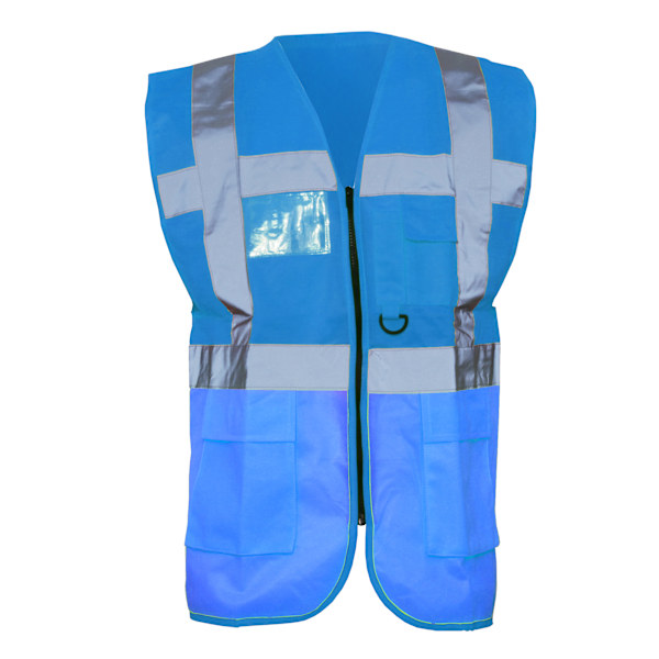 Yoko Hi-Vis Premium Executive/Manager Väst / Jacka (2-pack) Royal L