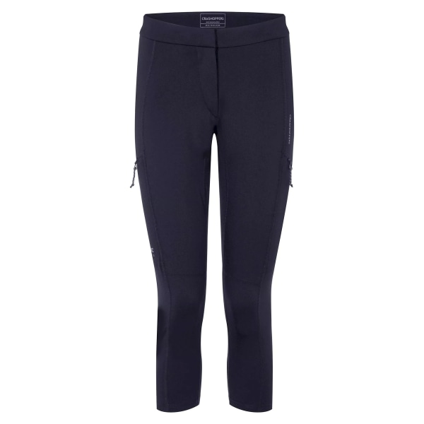 Craghoppers Dam/Kvinnor Dynamiska 3/4 Leggings 16 UK Mörk Marinblå Dark Navy 16 UK