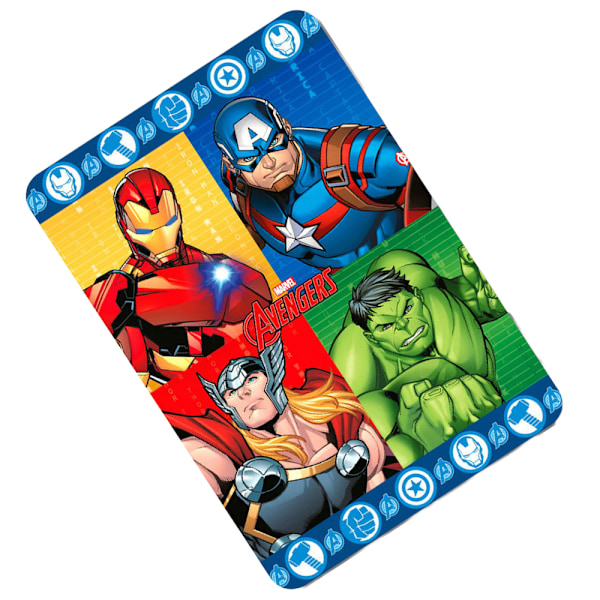 Avengers Fleecefilt 140cm x 100cm Flerfärgad Multicoloured 140cm x 100cm