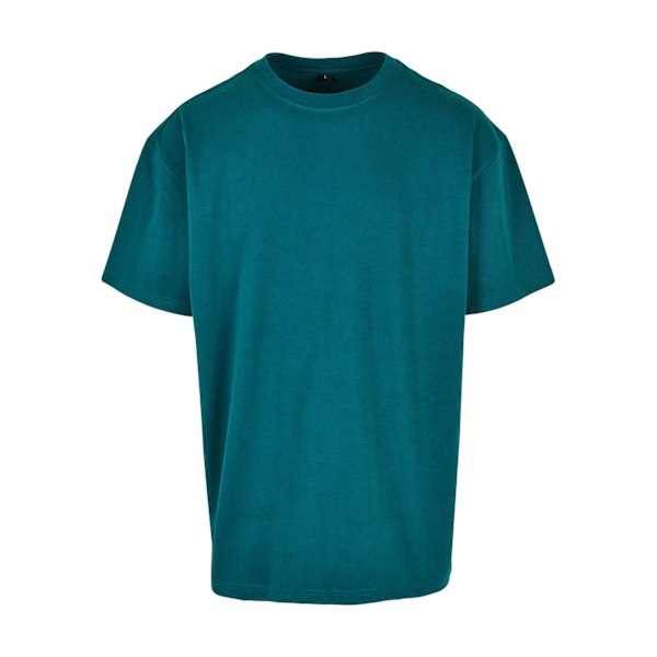 Build Your Brand Unisex Vuxen Kraftig Oversized T-shirt XL Retro Gre Retro Green XL