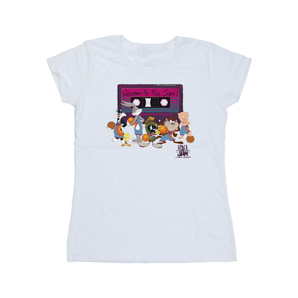 Space Jam: A New Legacy Dam/Damlag Team Kassett Bomull T-shirt White M