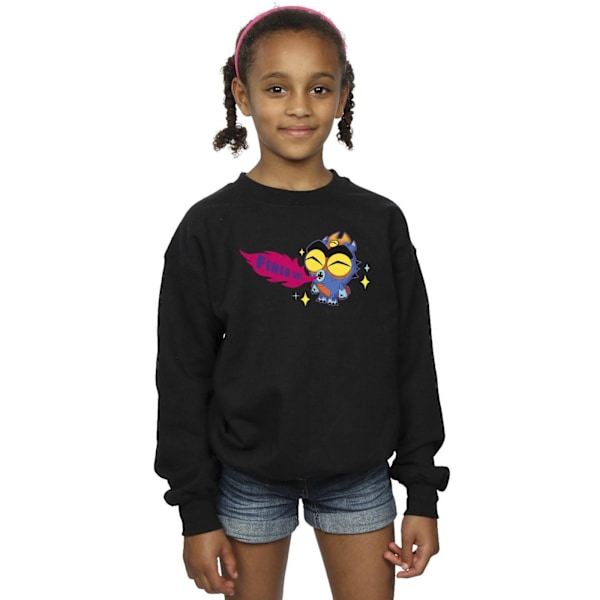 Disney Girls Big Hero 6 Baymax Fred Fired Up Sweatshirt 9-11 År Black 9-11 Years