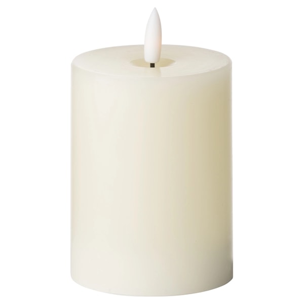 Hill Interiors Luxe Collection Natural Glow 3 X 4 LED Elfenbensljus Ivory One Size