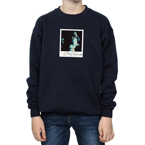 Janis Joplin Boys Memories 1970 Sweatshirt 5-6 år Marinblå Navy Blue 5-6 Years