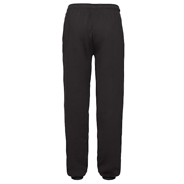 Fruit of the Loom Unisex Vuxen Premium Joggingbyxor L Svart Black L