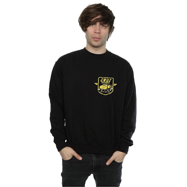 Disney Cars Cruz Ramirez Faux Pocket Logo Sweatshirt L Bla Black L