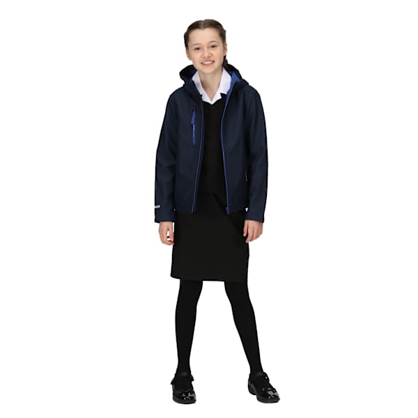 Regatta Professional Barn/Ungdom 3-Lagers Softshelljacka 1 Navy/New Royal 11-12 Years