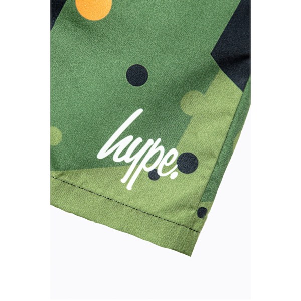 Hype Boys Geo Camo Badbyxor 5-6 år Flerfärgad Multicoloured 5-6 Years