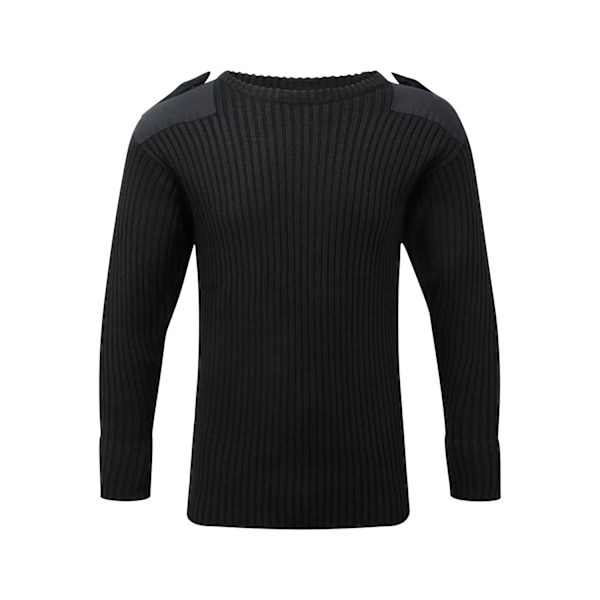 Fort Herr Crew Neck Combat Jumper L Svart Black L