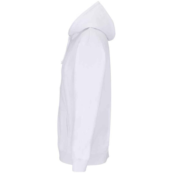 SOLS Unisex Adult Carter Full Zip Hoodie M Vit White M