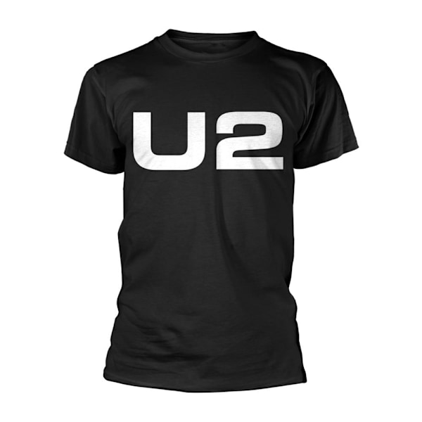 U2 Unisex Vuxen Logo T-shirt S Svart Black S