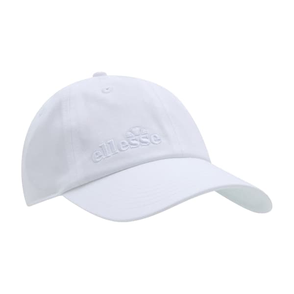 Ellesse Arona Broderad Logotyp Keps En Storlek Vit White One Size