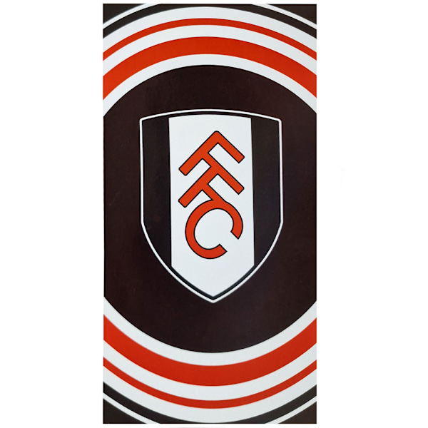 Fulham FC Pulse Strandhandduk Storlek: One Size Röd/Vit/Svart Red/White/Black One Size