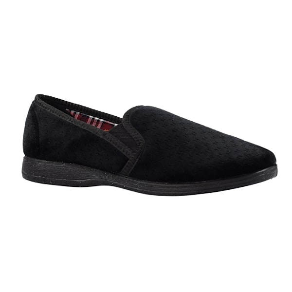 Lazy Dogz Tamar II Tofflor för män 9 UK Svart Black 9 UK