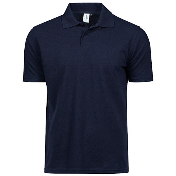 Tee Jays Power Pique ekologisk pikétröja M marinblå Navy M