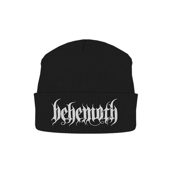 Behemoth Logo Beanie One Size Svart Black One Size