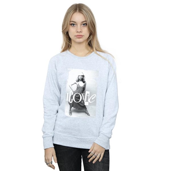 Debbie Harry Dam/Dam Iconic Photo Sweatshirt S Sports Grå Sports Grey S