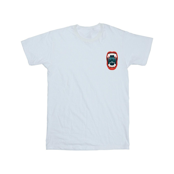 The Lost Boys Herr T-shirt med ficka med tänder M Vit White M