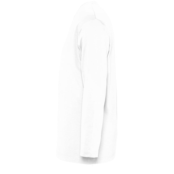 SOLS Herr Monarch Långärmad T-shirt 4XL Vit White 4XL