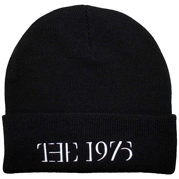 The 1975 Unisex Vuxen Logo Beanie One Size Svart Black One Size